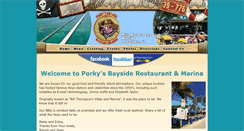 Desktop Screenshot of porkysbaysidebbq.com